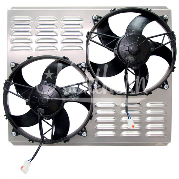 Northern Radiator 11In Dual Fans And Shroud Z40075