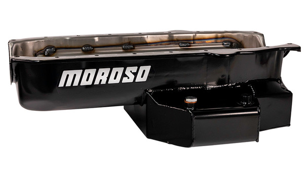 MOROSO SBC C/T Power Kickout Oil Pan 21314