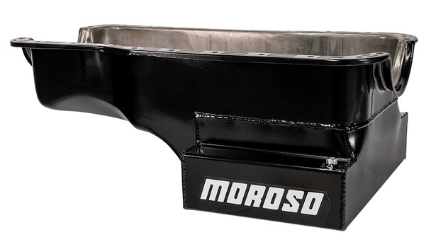 MOROSO SBF 351W Front Sump Oil Pan w/Kick-Out- 7qt. 20507
