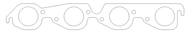 Cometic Gaskets Mls Exhaust Gasket Set Bbc W/2.000 Round Port C5349-030