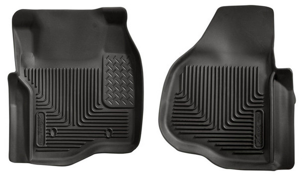 Husky Liners Ford X-Act Contour Floor Liners Front Black 53301