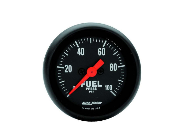 Autometer Z-Series 2-1/16In Fuel Pressure Gauge 0-100Psi 2663
