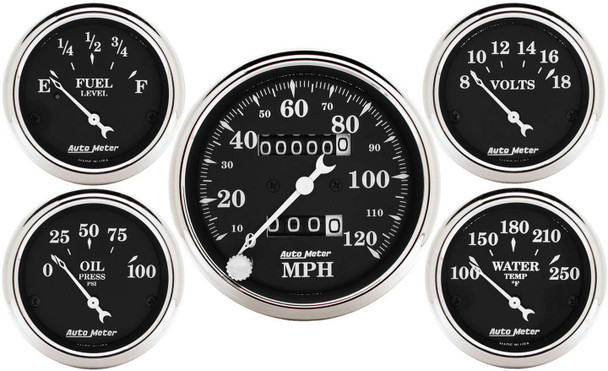 AUTOMETER O/T/B 5-Piece Gauge Kit  1708