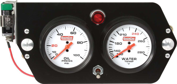 QUICKCAR RACING PRODUCTS Gauge Panel Deluxe Sprint 61-6005