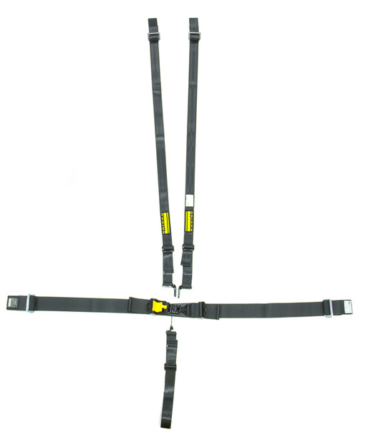 SCHROTH RACING 5pt Harness System SFI LatchLink Black HANS sr 76751H