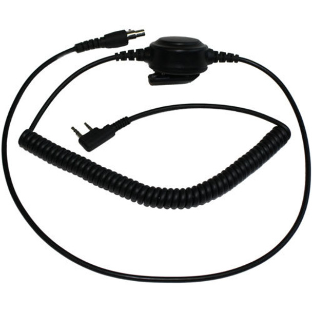 Rjs Safety Quick Disconnect Cable For Headset With Button 600080146