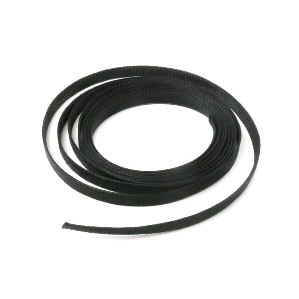 Keep It Clean 1/8In Black Ultra Wrap Wire Loom - 10 Feet Kicwfabk0125L010