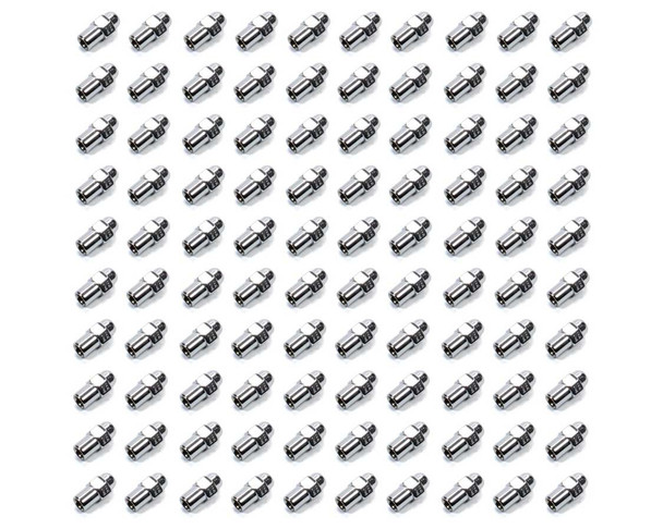 GORILLA 100 Lugnuts 1/2 Std Mag Closed End 73188
