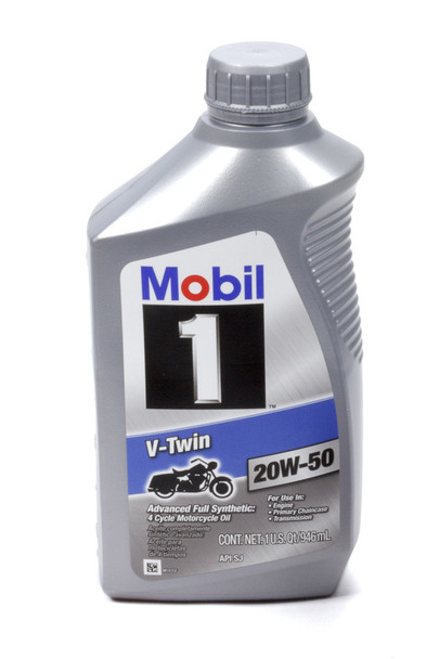 Mobil 1 20W50 V-Twin Oil 1 Qt  Mob112630-1