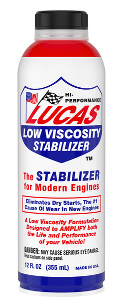 Lucas Oil Low Viscosity Stabilizer 12 Oz. Luc11097