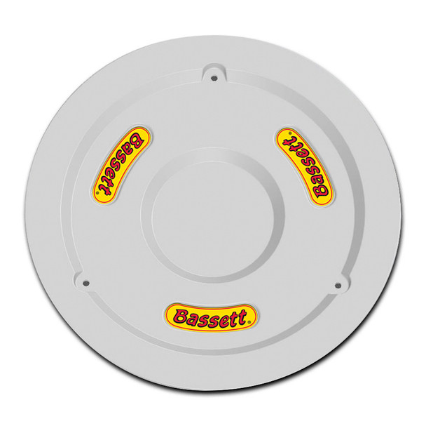 Bassett Wheel Cover 15In White  5Plg-Wht