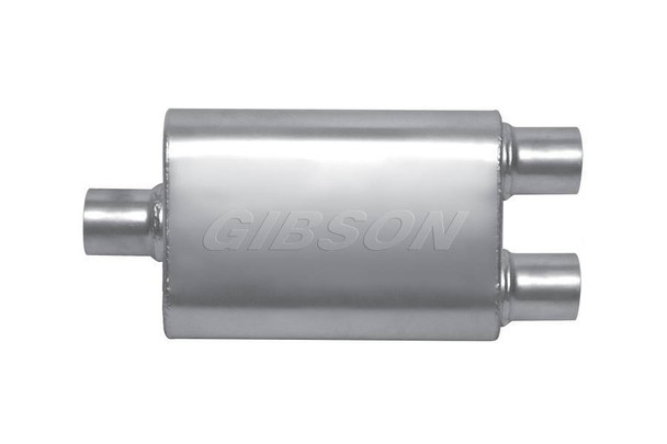 Gibson Exhaust Mwa 3.0In Center/2.5In D Ual Oval Muffler Bm0109