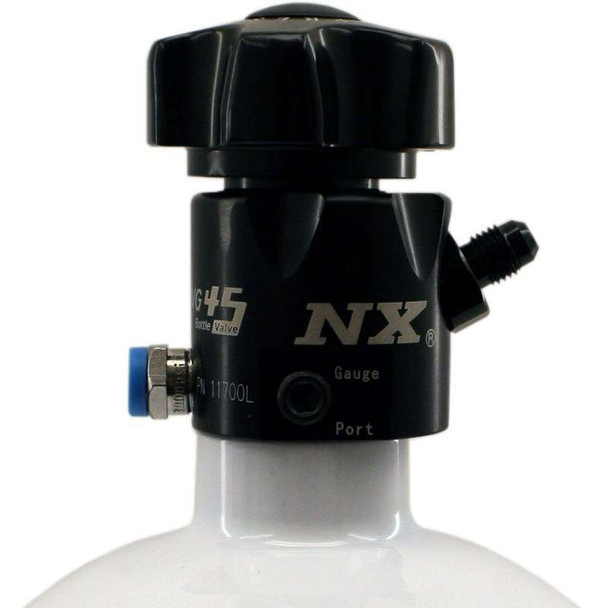 Nitrous Express Lightning 45 Deg. Bottle Valve - 10Lb. 11700L