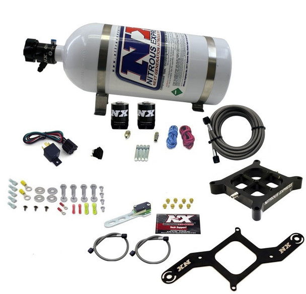 Nitrous Express Single Entry Nitrous Crossbar Plate System 63040-10