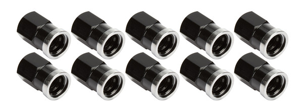 Allstar Performance Qc Cover Nuts Short Black 10Pk All72058