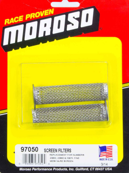 Moroso Oil Filter Screen  97050
