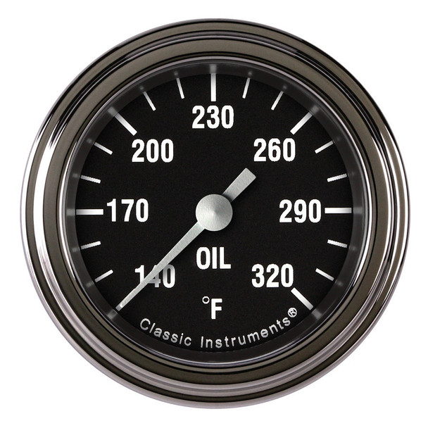 Classic Instruments Hot Rod Oil Temp 2-1/8 Full Sweep Hr128Slf