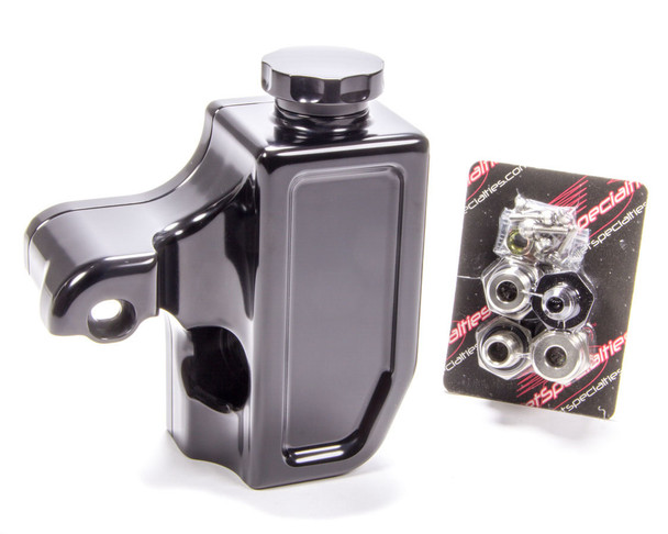 Billet Specialties Steering Pump Reservoir Billet Black Blk77930