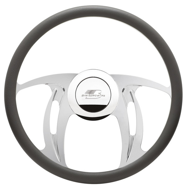 Billet Specialties Steering Wheel Half Wrap 15.5In Hurricane 34123