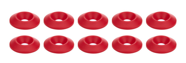 Allstar Performance Countersunk Washer Red 10Pk All18692