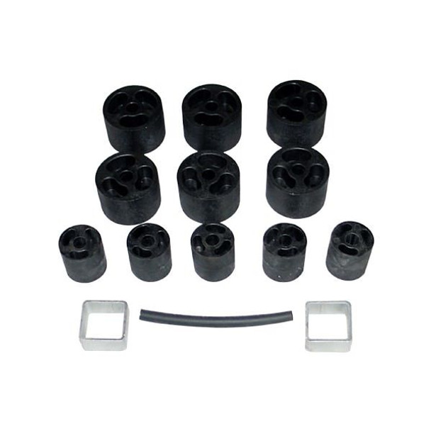Performance Accessories 86-95 Wrangler 2In. Body Lift Kit Pa932