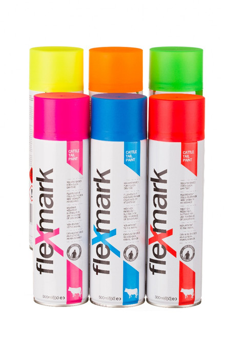 Flexmark Aerosol Cattle Tail Paint / Marker 500ml