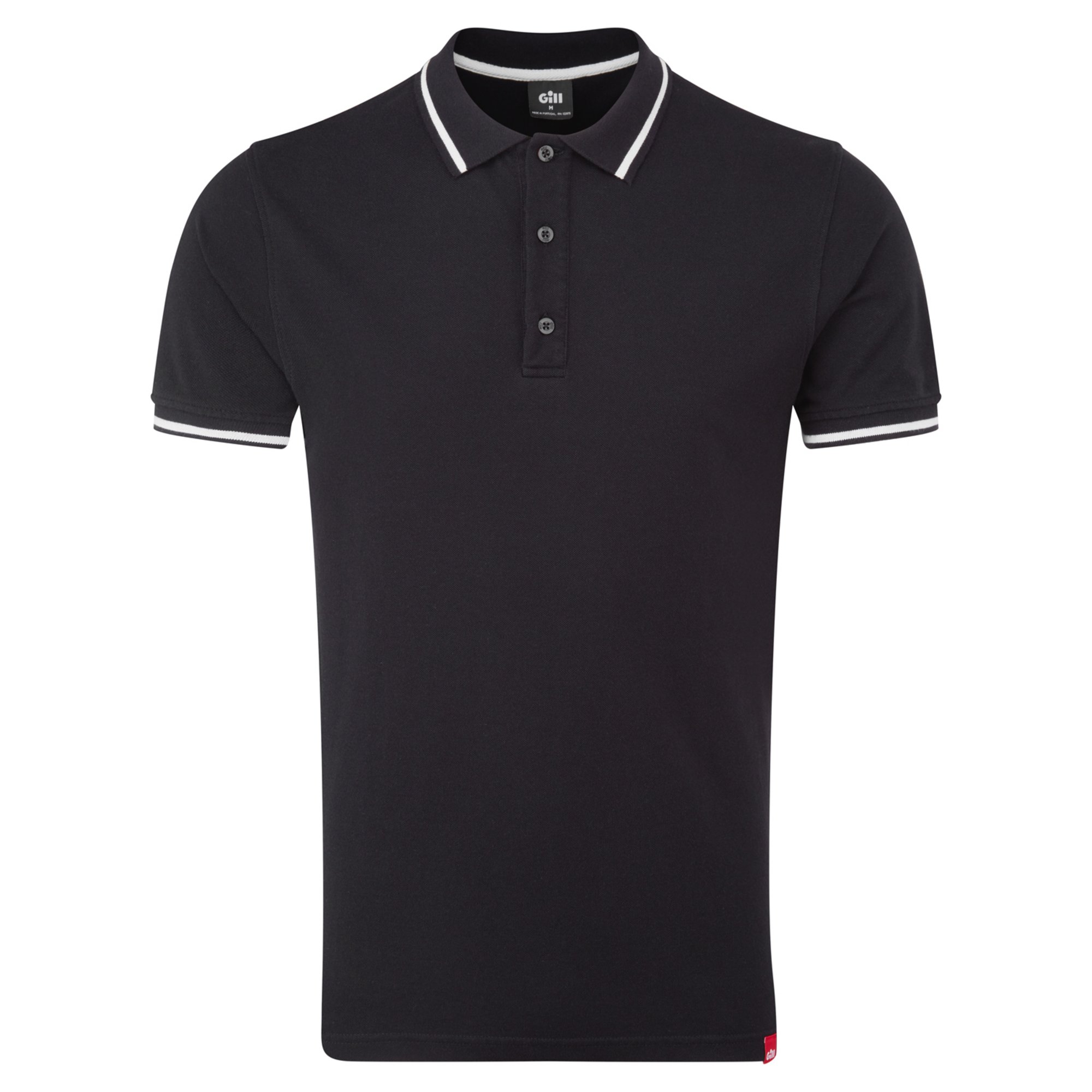 Men's Crew Polo Shirt - CC014-BLK01_1.jpg