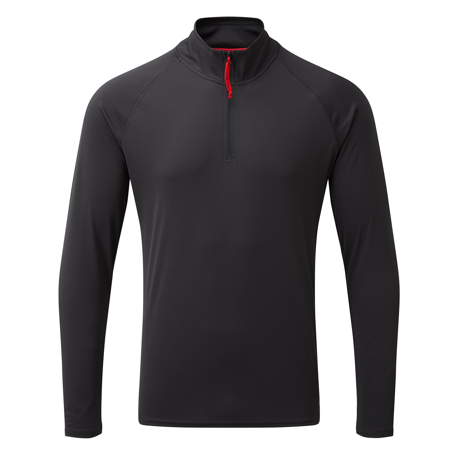 Men's UV Tec Zip Tee - Long Sleeve - UV009-CHA01-1.jpg