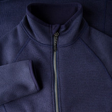 Women's Knit Fleece Jacket - 1493W-NAV06-4.jpg