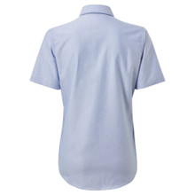 Women's Oxford Shirt Short Sleeve - 160W-BLU01-2.jpg