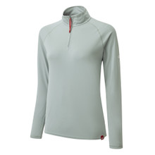 Women's UV Tec Zip Tee - Long Sleeve - UV009W-GRE14-2.jpg