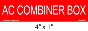 AC Combiner Box AC Combiner Box