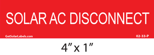 Solar AC Disconnect Solar AC Disconnect