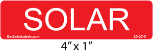 Solar Label Solar Label