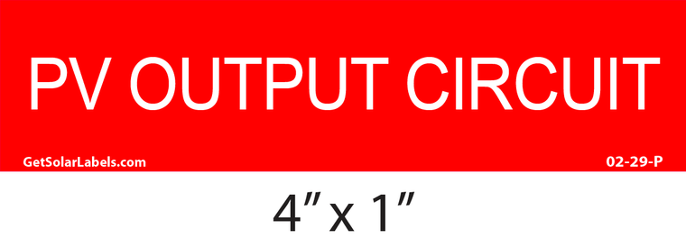 PV Output Circuit