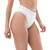 Crossed Oars high-waisted bikini bottom
