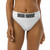 N.I. high-waisted bikini bottom