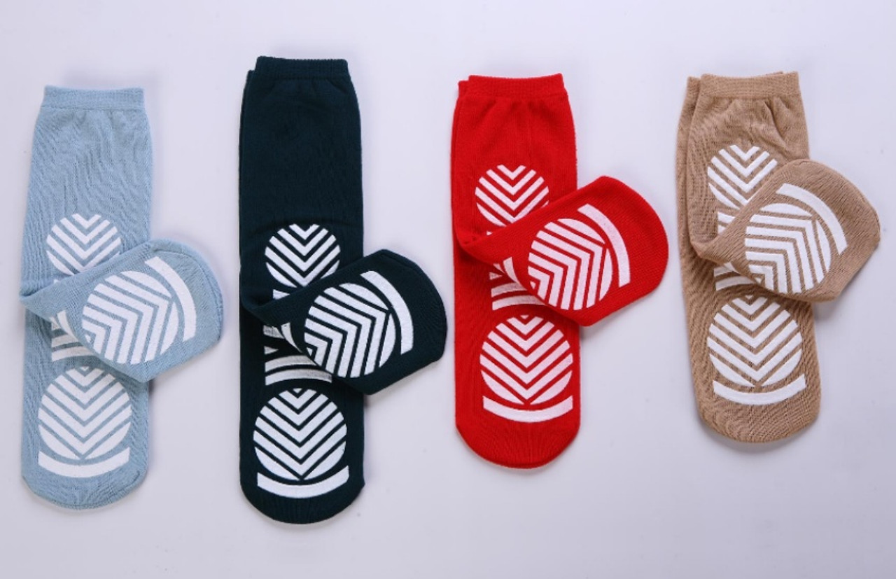 Slipper Socks, All-Round, Adult, Color-Blue