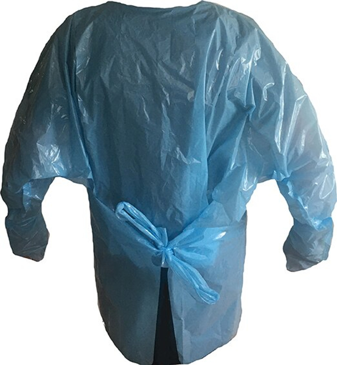 Amazon.com: [50-Pack] Disposable Isolation Gown, FDA Registered, AAMI Level  1 PP & PE 30g, Fully Closed Double Tie Back, Elastic Cuffs, Fluid  Resistant, Unisex (50) : Industrial & Scientific
