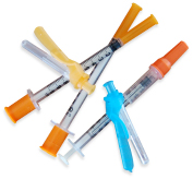 A Vaccine Needle & Syringe vs. Insulin Needle & Syringe