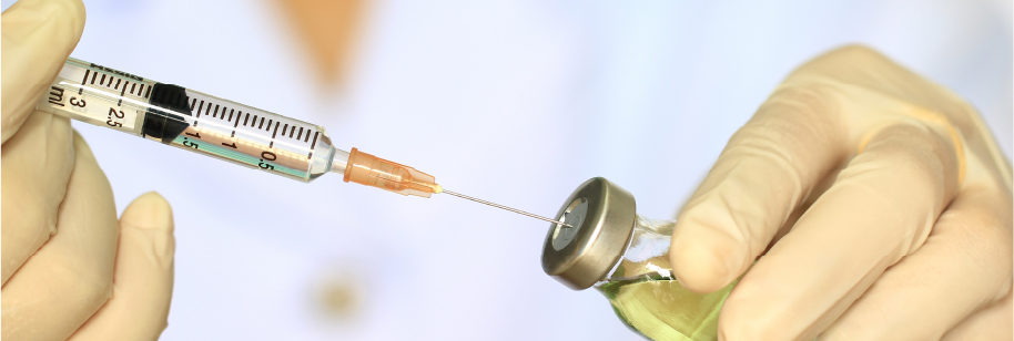 A Vaccine Needle & Syringe vs. Insulin Needle & Syringe