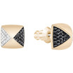 Swarovski Multi-Colored Stud Earrings, Rose-Gold Plating