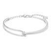 Swarovski Lifelong Bangle in Rhodium