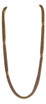 Adami & Martucci Gold Mesh Long Necklace with Gold Balls