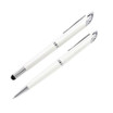 Swarovski Starlight Ballpoint and Stylus Pen Set, White