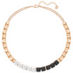 Swarovski Glance All Around Necklace in Rose Gold