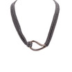 Adami & Martucci Soft Mesh Silver Loop Necklace 