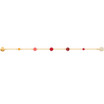 Swarovski Remix Collection Bracelet Strand with Red Balls, size M