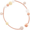 Swarovski Remix Collection Bracelet Pearl Strand in Rose Gold