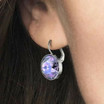 Swarovski Bella Tanzanite Moonlight Earrings